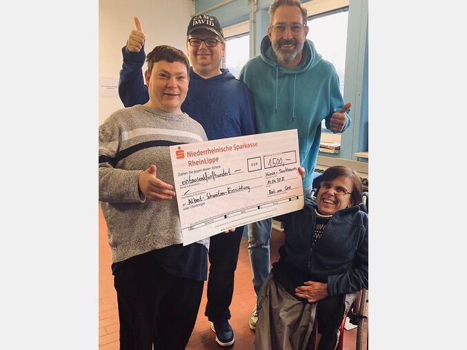 Spende für ein großes Sommerfest