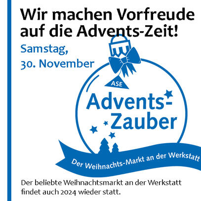 Advents-Zauber an der Werkstatt